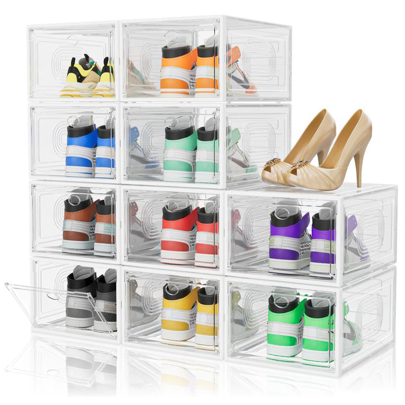 Stackable Shoe Display Organisers – Sleek Storage for Sneakers and Everyday Footwear