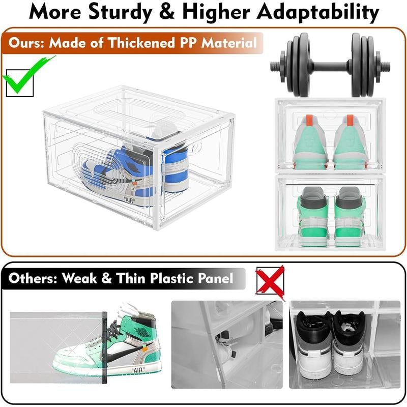 Stackable Shoe Display Organisers – Sleek Storage for Sneakers and Everyday Footwear