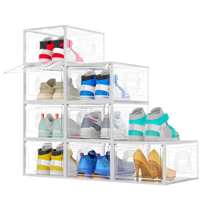 Stackable Shoe Display Organisers – Sleek Storage for Sneakers and Everyday Footwear