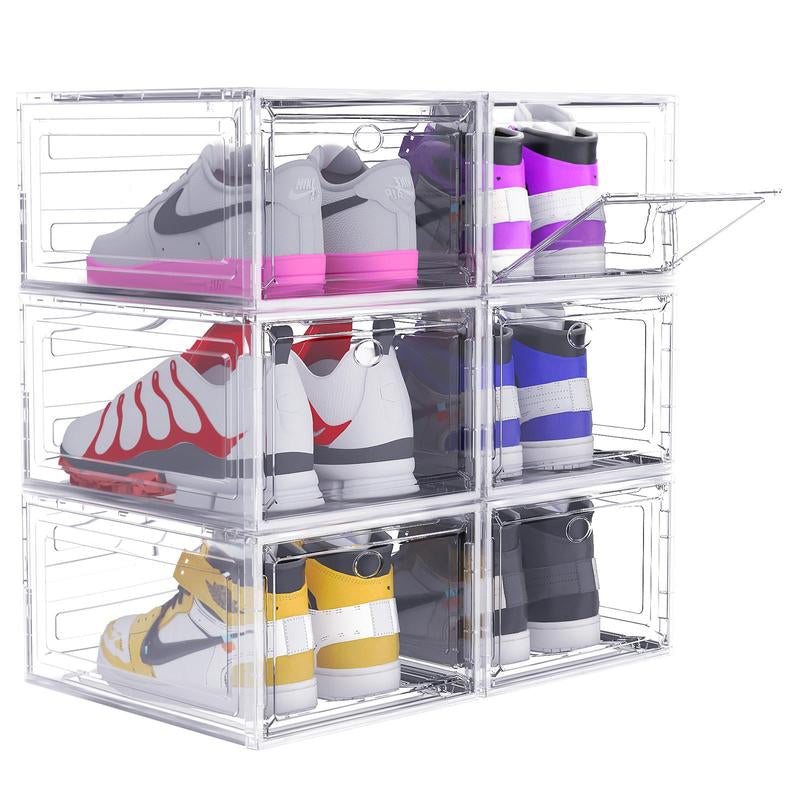 Stackable Shoe Display Organisers – Sleek Storage for Sneakers and Everyday Footwear