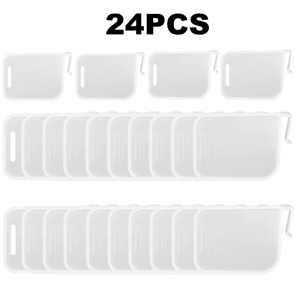 Adjustable Refrigerator Storage Divider – 2/4/8/16/24 Pack