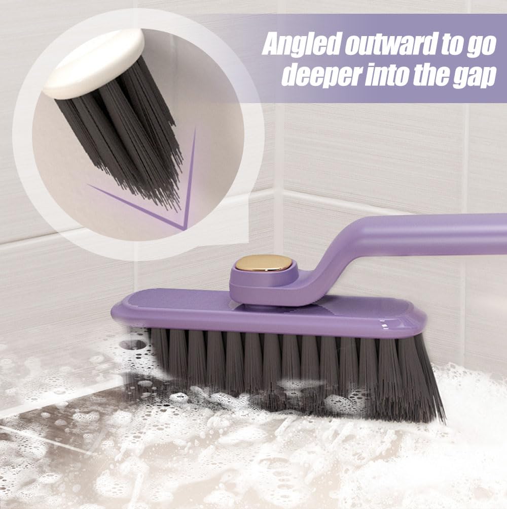 Multi-Function Rotating Crevice Cleaning Brush – 360° Deep Clean for Hard-to-Reach Areas