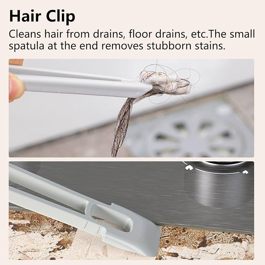 Multi-Function Rotating Crevice Cleaning Brush – 360° Deep Clean for Hard-to-Reach Areas