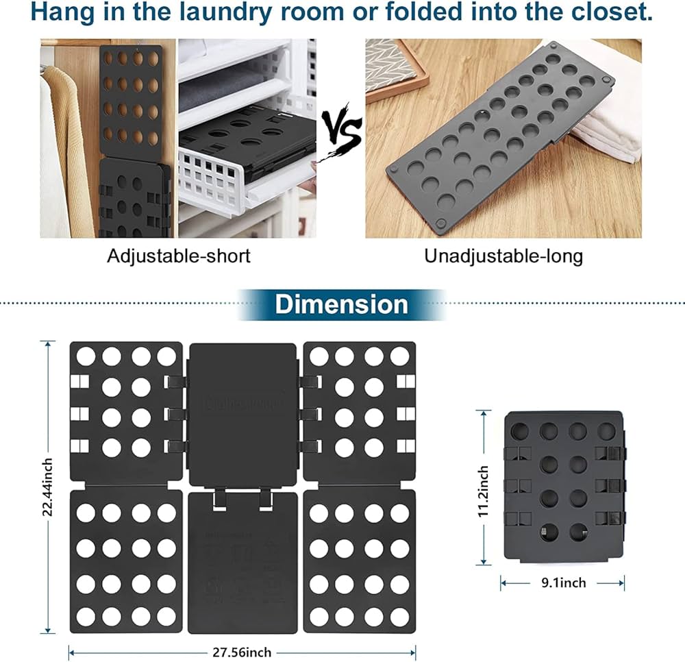 Essential Clothes Folder – Quick Folding Board for Adults and Kids