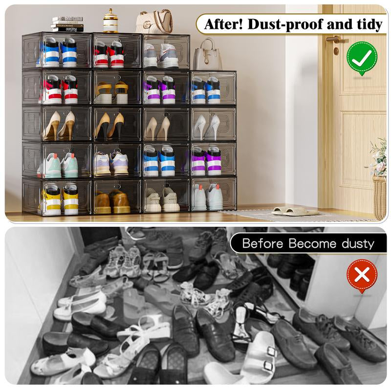 Stackable Shoe Display Organisers – Sleek Storage for Sneakers and Everyday Footwear