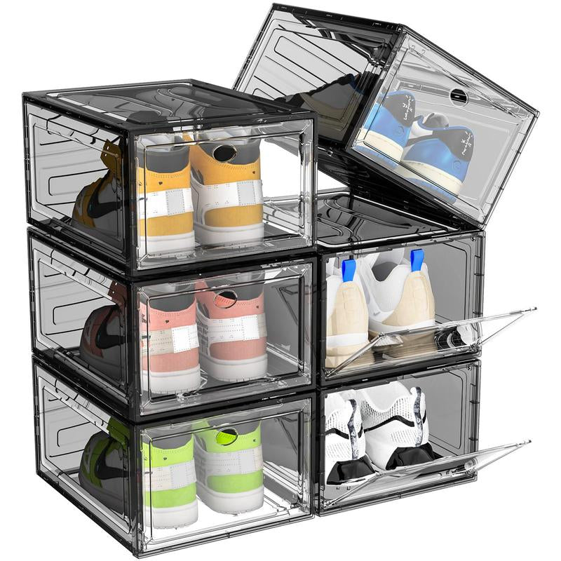 Stackable Shoe Display Organisers – Sleek Storage for Sneakers and Everyday Footwear