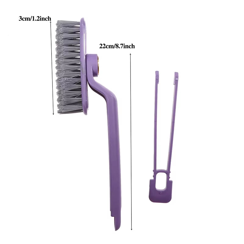 Multi-Function Rotating Crevice Cleaning Brush – 360° Deep Clean for Hard-to-Reach Areas