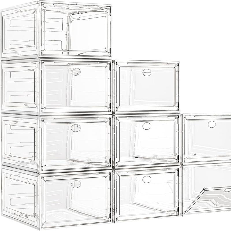 Stackable Shoe Display Organisers – Sleek Storage for Sneakers and Everyday Footwear