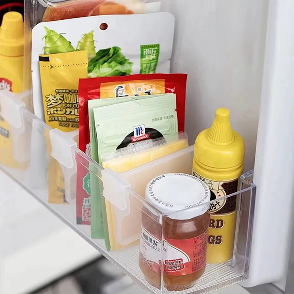 Adjustable Refrigerator Storage Divider – 2/4/8/16/24 Pack
