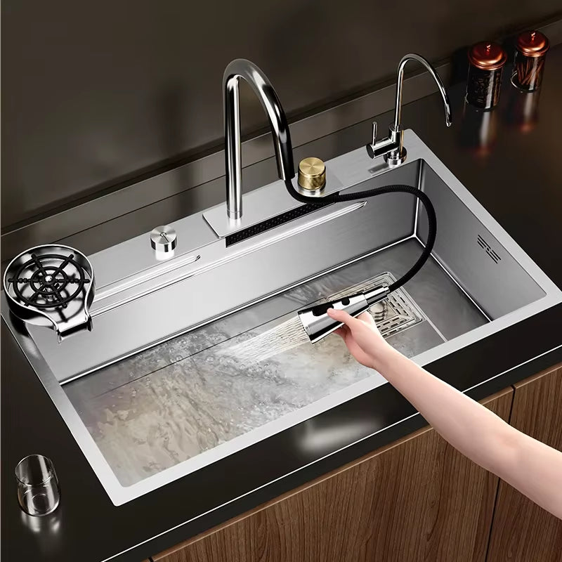Nano 304 Stainless Steel Sink Waterfall
