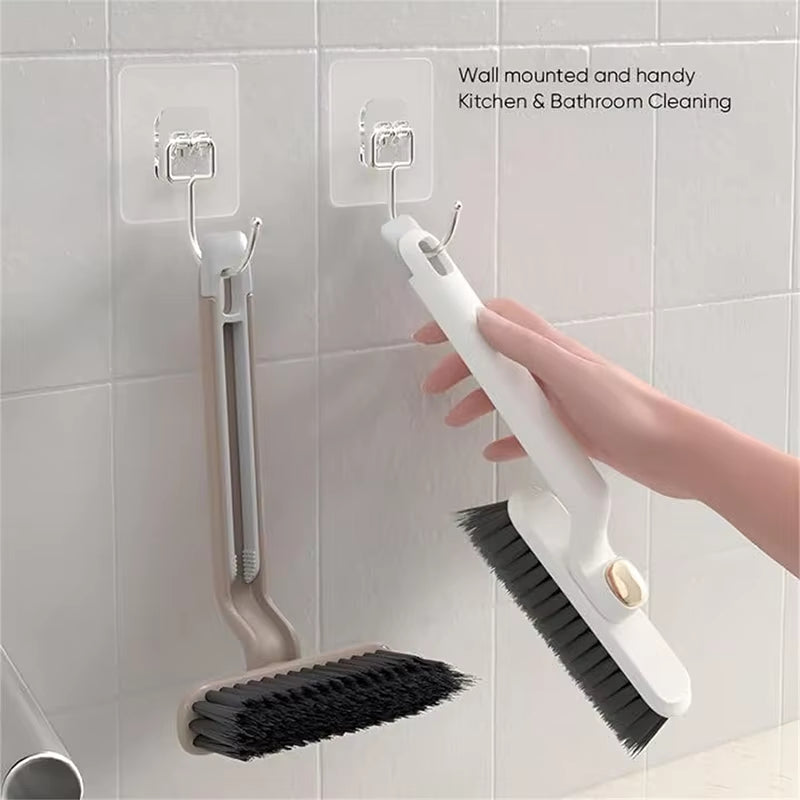 Multi-Function Rotating Crevice Cleaning Brush – 360° Deep Clean for Hard-to-Reach Areas