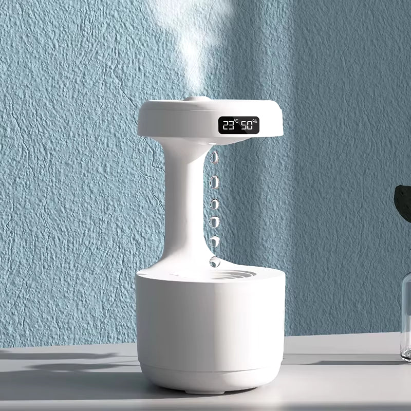 Anti-Gravity Ultrasonic Humidifier – Silent, Stylish & Smart